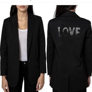 Zadig and Voltaire blazer. Size 4.